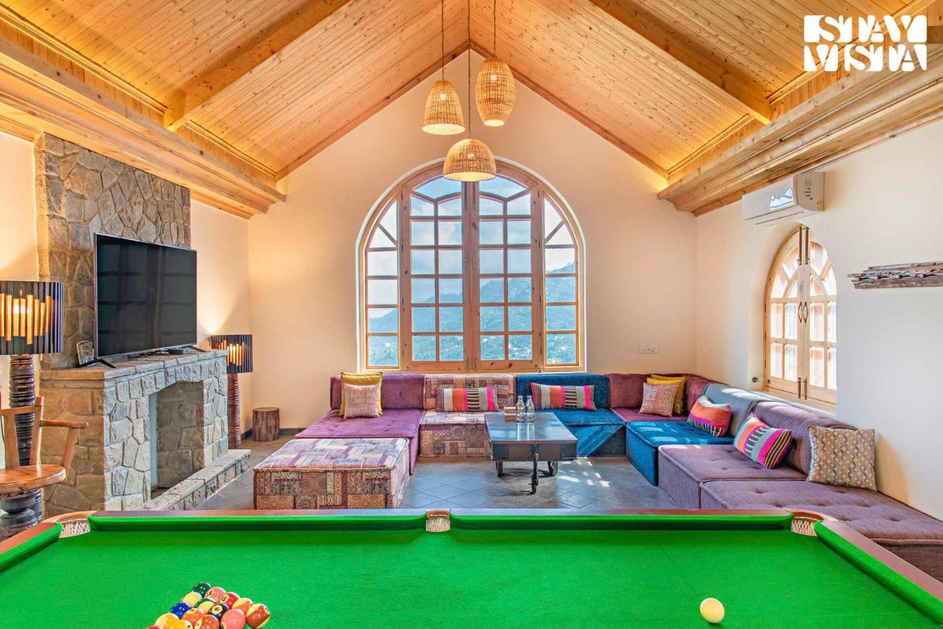 Stayvista At Sylvana Villas With Lawn, Bbq And Jacuzzi Kasauli Exterior photo